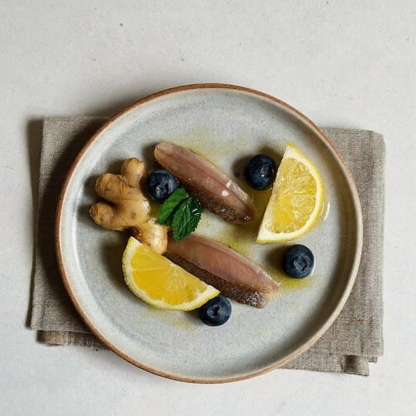 Anti-Inflammatory Smoked Mackerel and Ginger-Blueberry Bite
