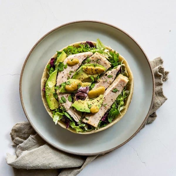Turkey and Avocado Wrap