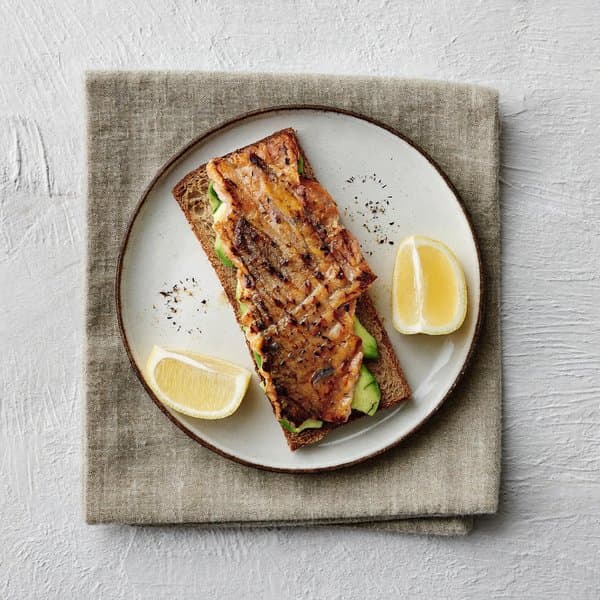 Smoked Trout with Avocado on Toast
